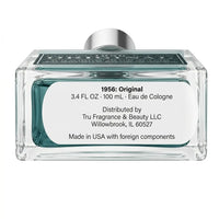 Thumbnail for 1956: Original Eau de Cologne – Close-up shot of elegant bottle design.