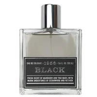 Thumbnail for 1958 Black Eau de Cologne 3.4 oz men's fresh citrus woody fragrance bottle