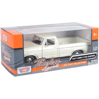 Thumbnail for 1977 Ford F-150 Custom diecast truck in Motor Max Timeless Legends packaging.