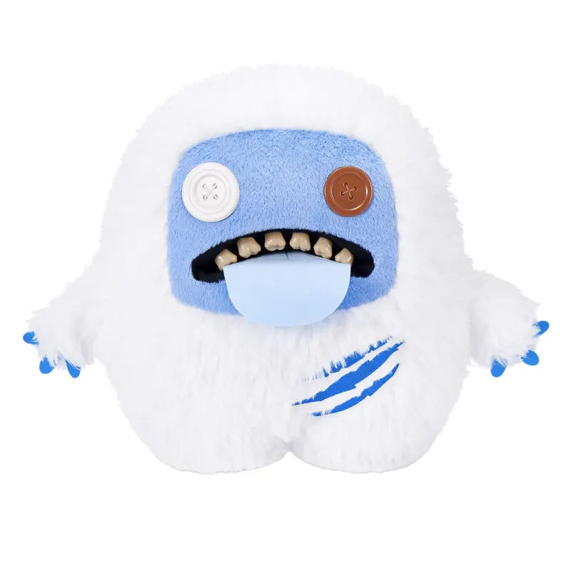 Zuru Fuggler Chunky Fuggs Abominable Snowman Yeti plush front view