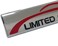 Thumbnail for 2X Chrome Limited Edition Car Emblem | 3D Metal Turbo Badge | Zipmar