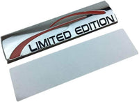 Thumbnail for 2X Chrome Limited Edition Car Emblem | 3D Metal Turbo Badge | Zipmar