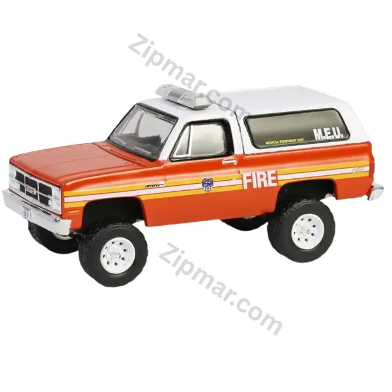Greenlight First Responders Series 2 1987 GMC Jimmy FDNY Fire Department 1:64