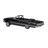 Thumbnail for Welly NEX 1963 Chevrolet Impala Convertible 1:24 Diecast Black Model Car
