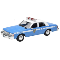 Thumbnail for Model Car Group 1:18 Chevrolet Caprice Police Car Diecast Model Blue and White SITF 1383