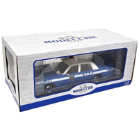 Thumbnail for Model Car Group 1:18 Chevrolet Caprice Police Car Diecast Model Blue and White SITF 1383