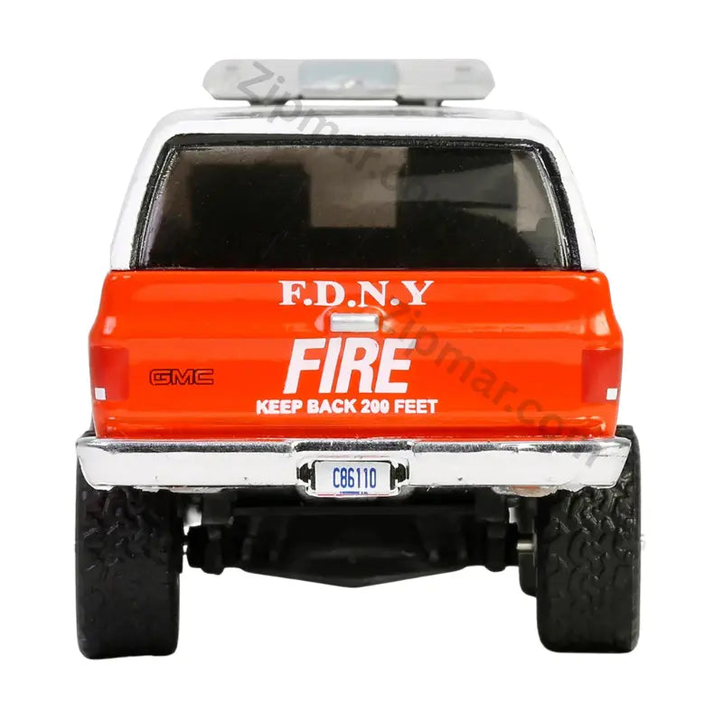Greenlight First Responders Series 2 1987 GMC Jimmy FDNY Fire Department 1:64