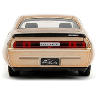 Thumbnail for Jada Toys Pink Slips 2012 Dodge Challenger SRT8 Die-Cast Model | Gold and Black Muscle Car Collectible for Kids and Collectors