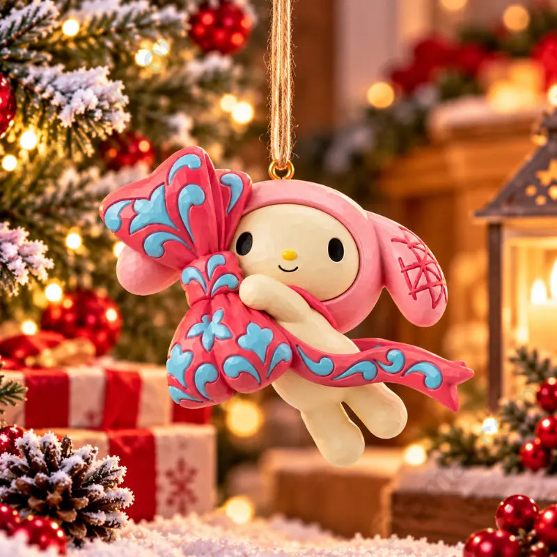 Enesco Hello Kitty Friends Jim Shore Holiday Ornament Set of 4 Sanrio Christmas