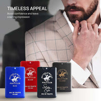Thumbnail for Beverly Hills Polo Club 4PC Pocket Cologne Gift Set | Classic, Sexy, Blaze, Blue | Zipmar