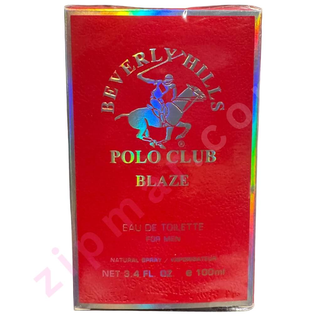 Beverly Hills Polo Club Blaze Eau de Toilette 100ml red box
