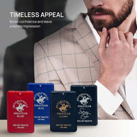Thumbnail for Beverly Hills Polo Club Men’s Pocket Spray 4PC Set | Blaze, Classic, Blue, Sexy | Zipmar