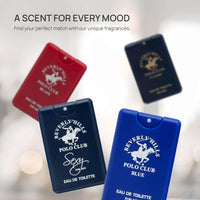 Thumbnail for Beverly Hills Polo Club Men’s Pocket Spray 4PC Set | Blaze, Classic, Blue, Sexy | Zipmar