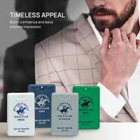 Thumbnail for Beverly Hills Polo Club Men’s Pocket Spray 4PC Set | Bold, Fresh, Aqua, Platinum | Zipmar