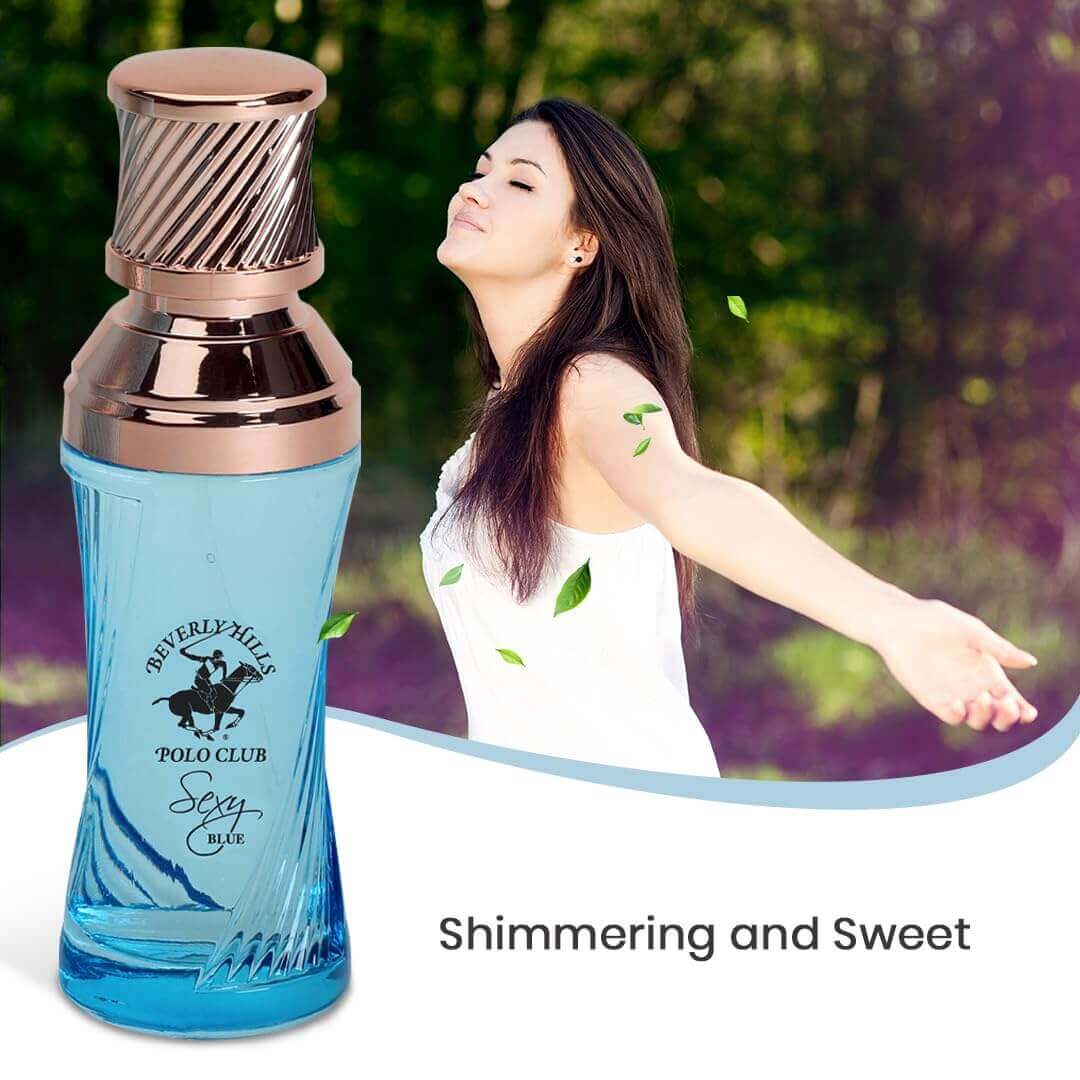 Beverly Hills Polo Club Sexy Blue Perfume | EDP Spray for Women | Zipmar