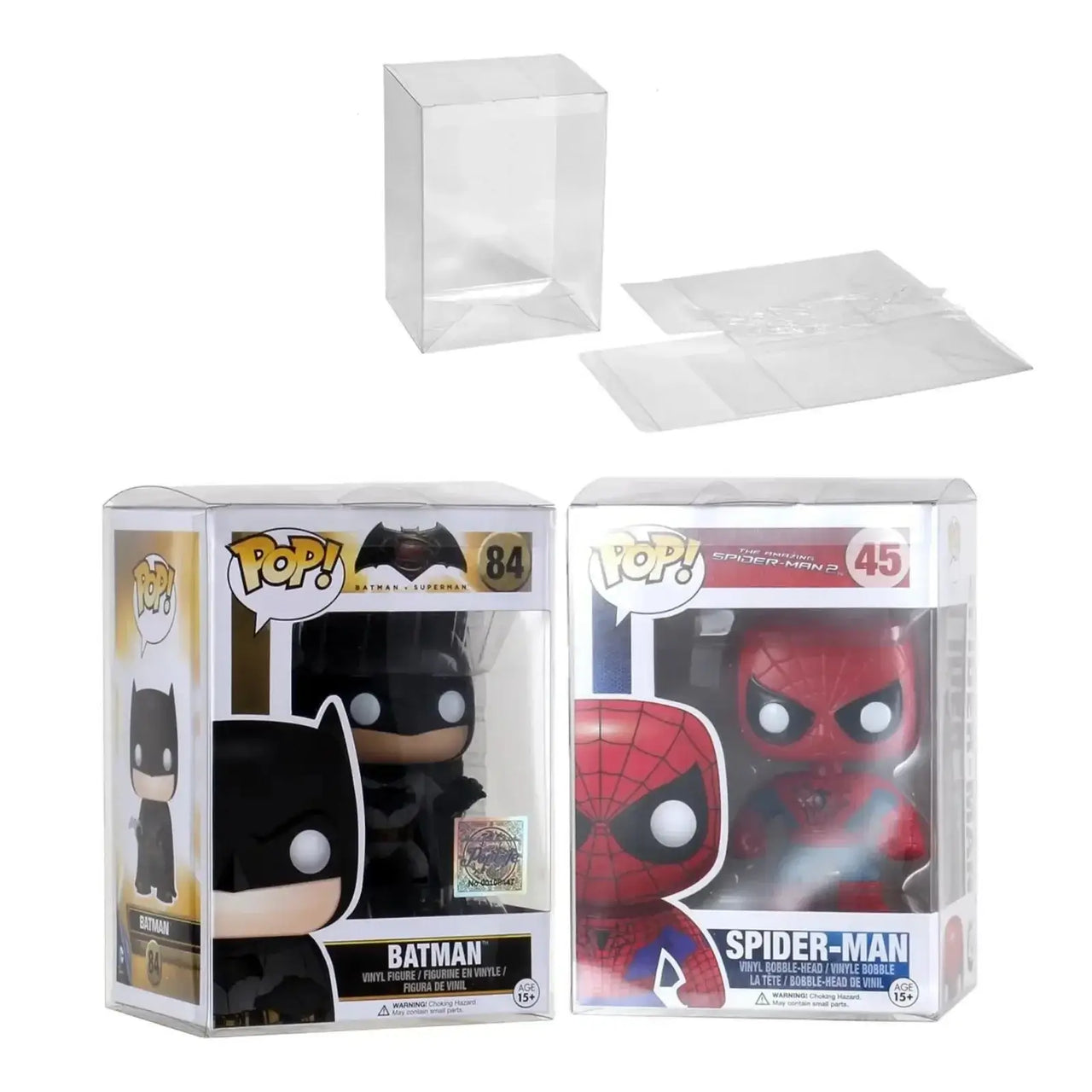 Clear Protector Cases for Funko Pop! | 4" Vinyl Figure Display Boxes | Zipmar