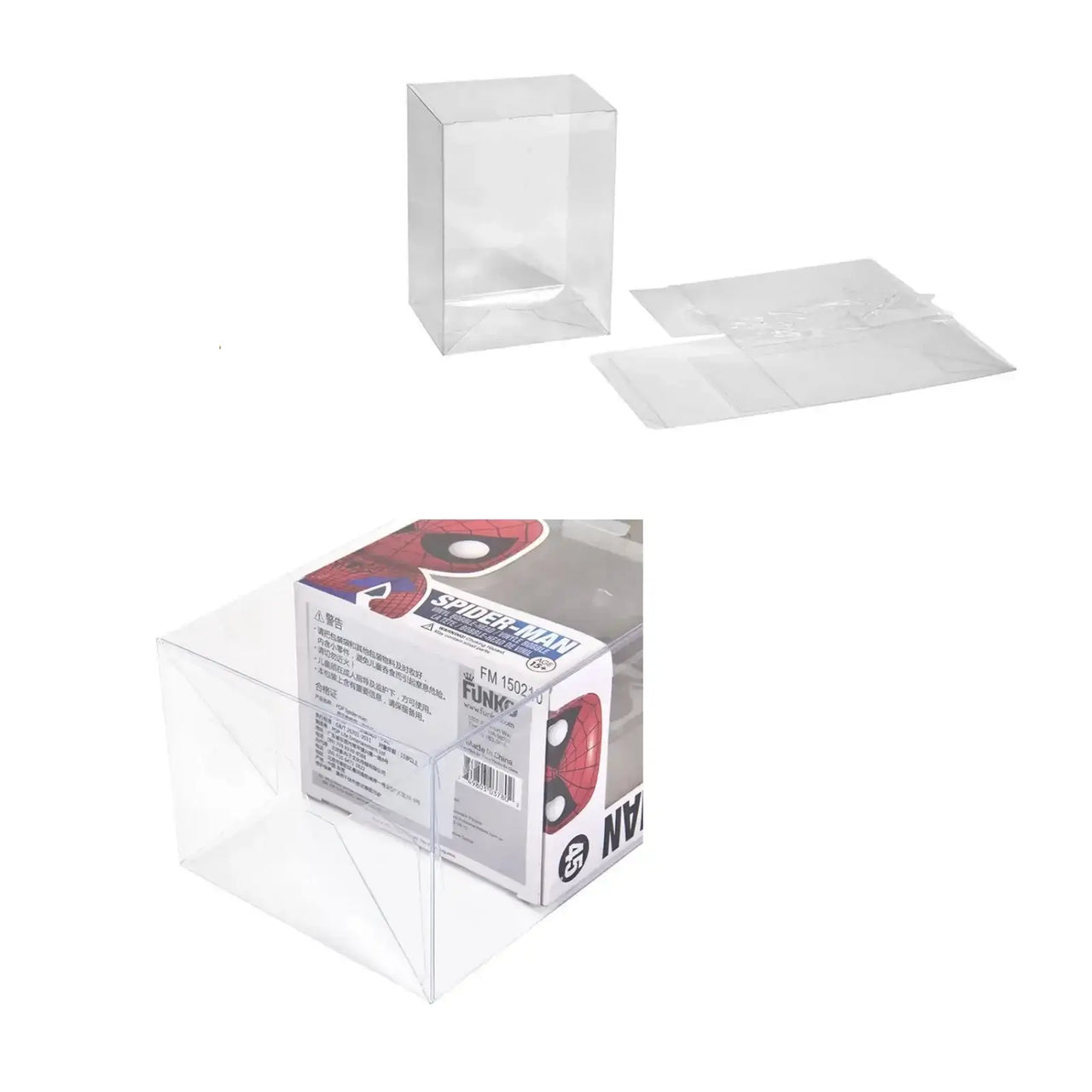 Clear Protector Cases for Funko Pop! | 4" Vinyl Figure Display Boxes | Zipmar