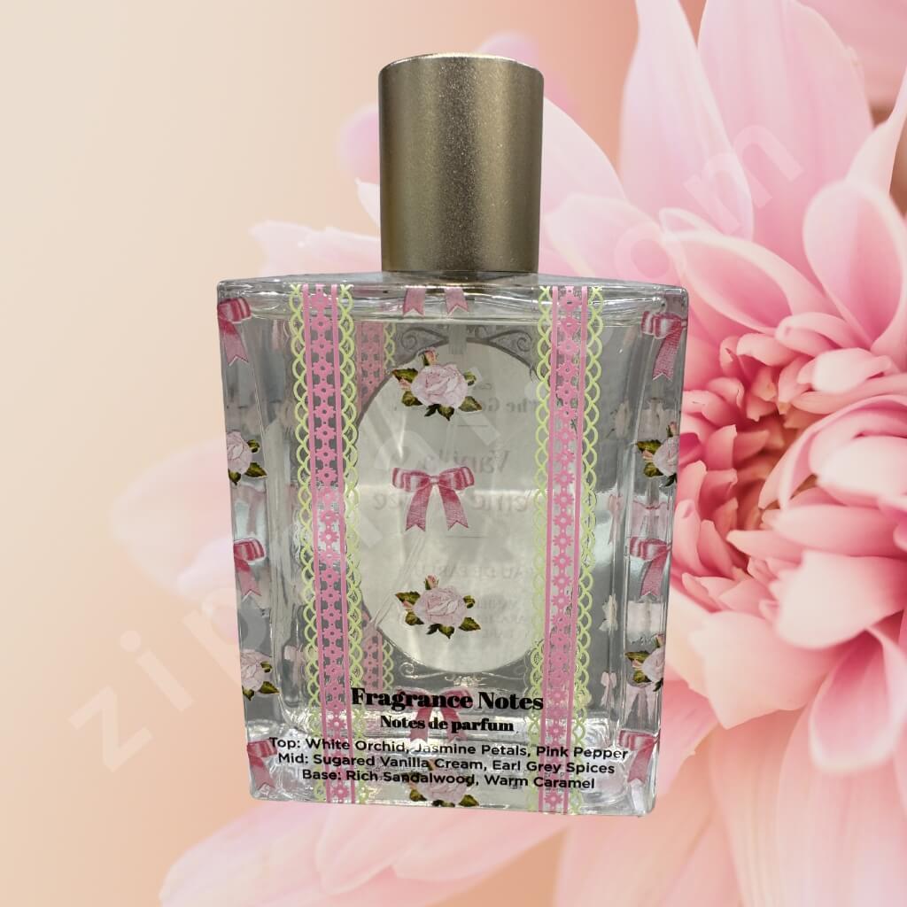 The Good Scent Vanilla Crème Brûlée Eau de Parfum 100ml bottle bakside