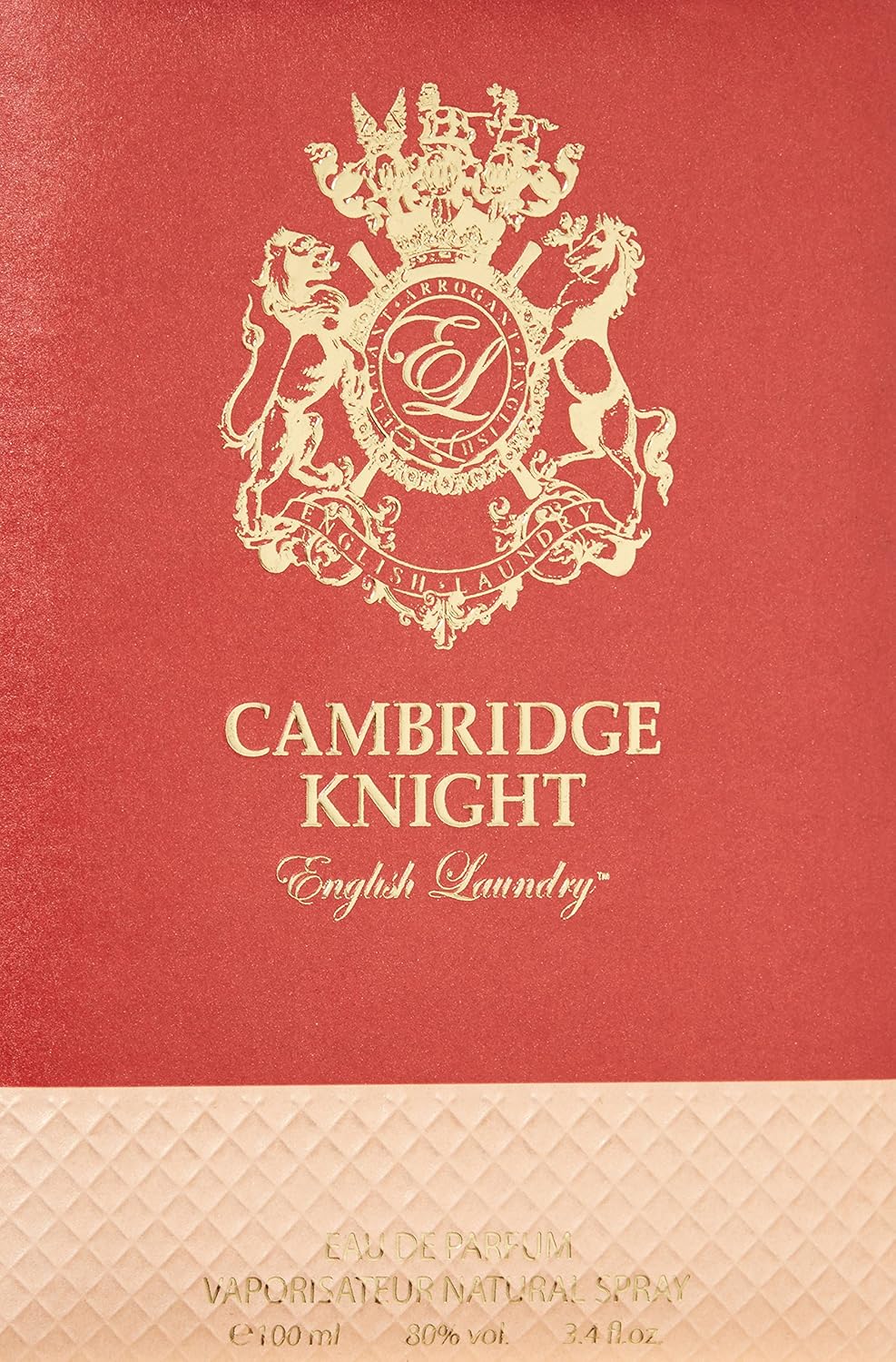 Zipmar English Laundry Cambridge Knight Eau de Parfum 3.4 oz Spray for Men | Classic Scent Not Tested on Animals | Luxury Men’s Fragrance