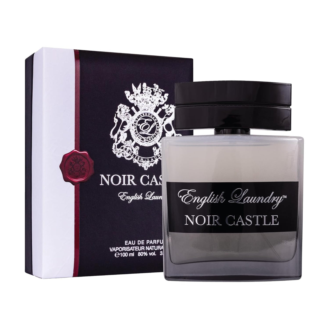 English Laundry Noir Castle Eau de Parfum 3.4 oz Spray for Men – Elegant Fragrance - Zipmar