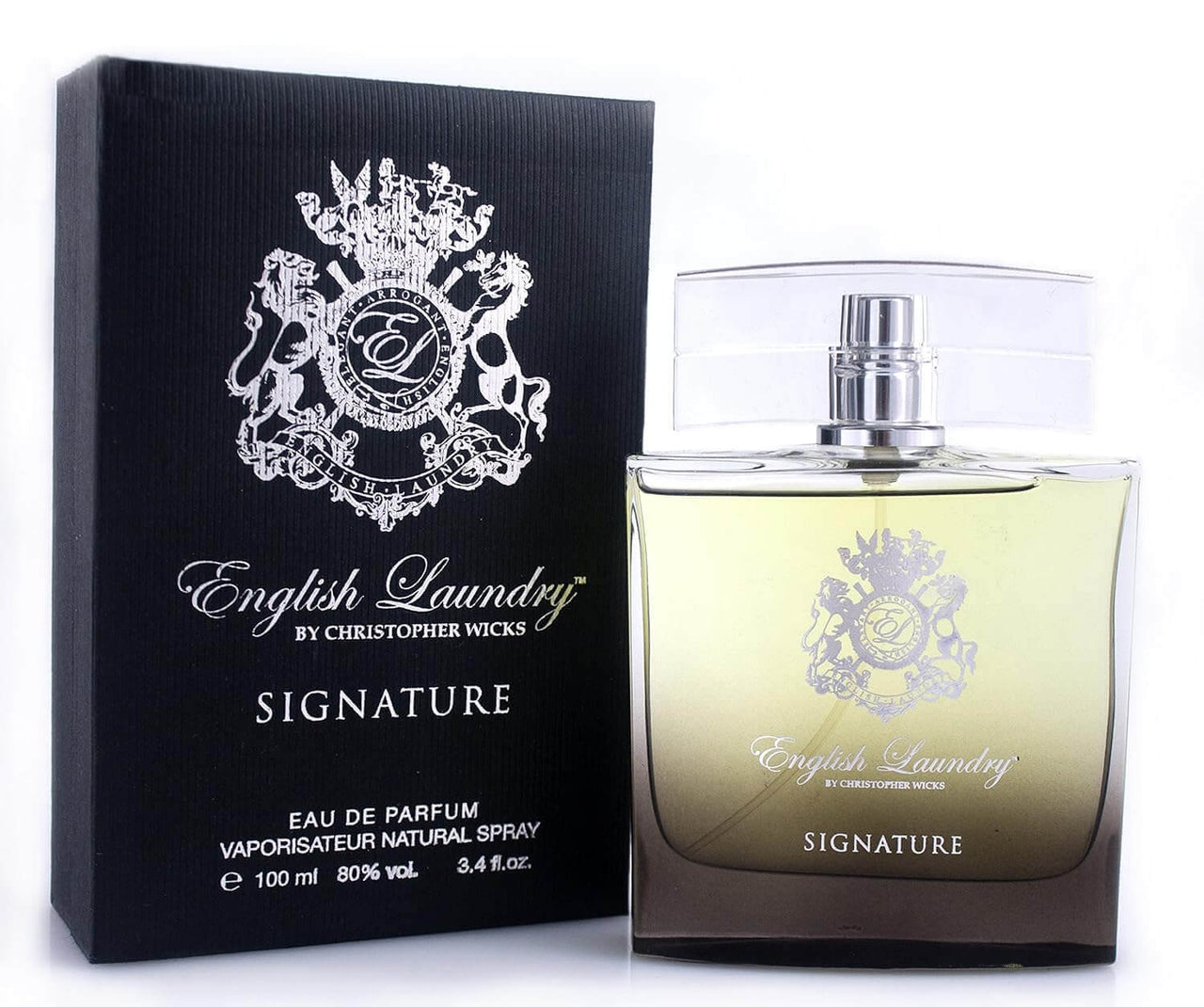 English Laundry Signature Eau de Parfum Spray for Men – 3.4 oz Masculine Fragrance - Zipmar