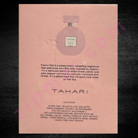 Thumbnail for Tahari perfume bottle on a pink background with text