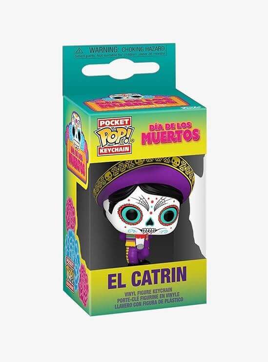 Funko Pocket Pop! Dia de los Muertos | El Catrin Keychain | Zipmar