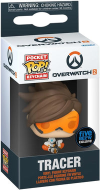 Thumbnail for Funko Pop Tracer Keychain | Overwatch 2 Mini Vinyl Figure Collectible | Zipmar