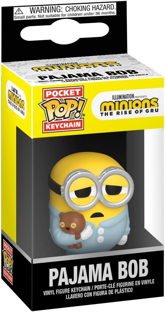 Funko Pop! Keychain Minions Pajama Bob | funko,funko-pop-keychain