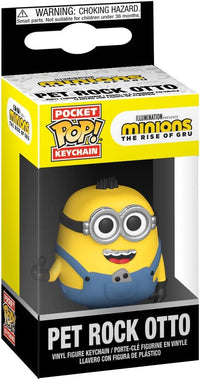 Thumbnail for Funko Pop! Keychain Minions Pet Rock Otto | funko,funko-pop-keychain
