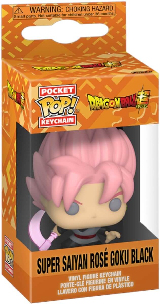 Funko Pop! Keychain - Super Saiyan Rose Goku Black | funko,funko-pop-keychain