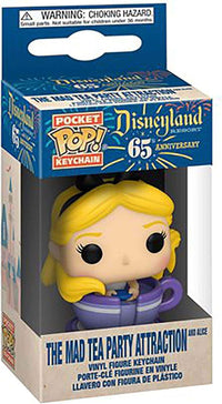 Thumbnail for Funko Pop! Keychain Disney 65th in US | Alice in Teacup | Zipmar