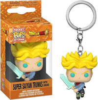 Thumbnail for Funko Pop! Keychain Dragon Ball Super | Super Saiyan Trunks with Sword | Zipmar