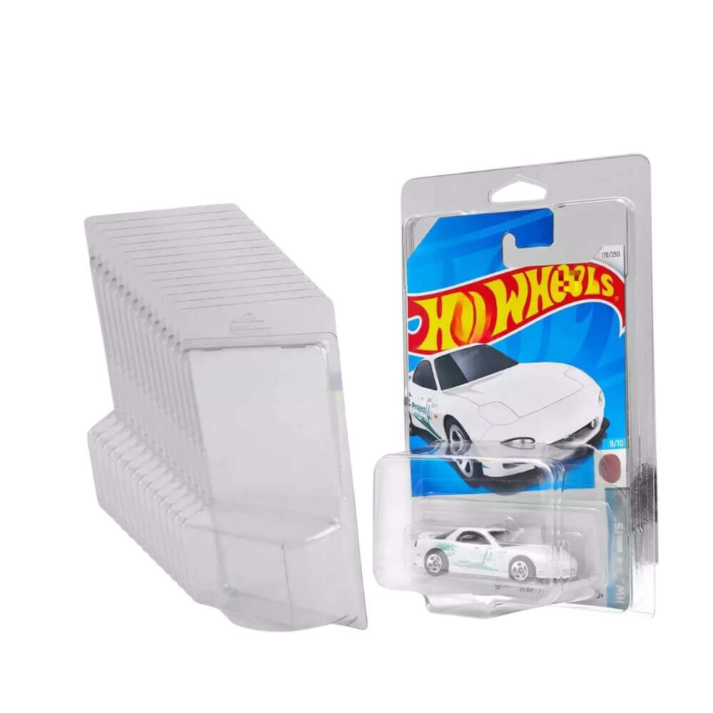 Hot Wheels Mainline Protector Case | Clear Blister Packs for 1:64 Cars | Zipmar