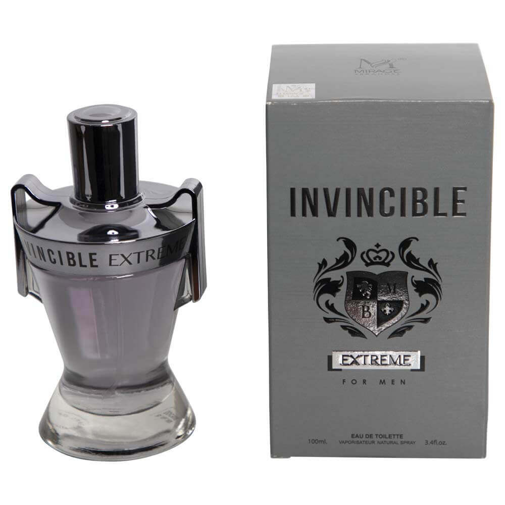 Invincible Extreme by Mirage Brands | 3.4 oz EDT for Men | Zipmar