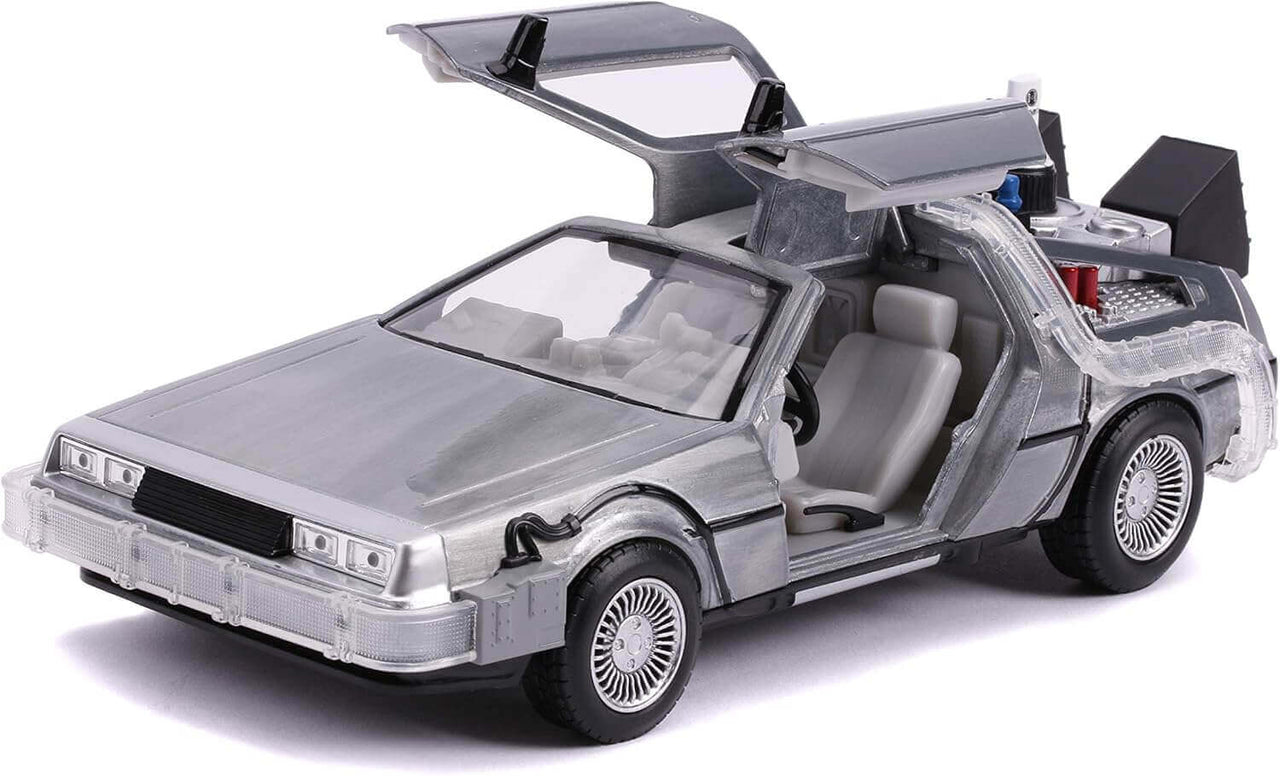 Buy Jada Back to the Future 2 Time Machine 1:24 | Die Cast Car | Zipmar 