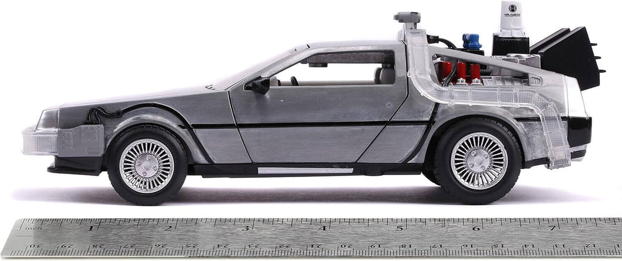 Buy Jada Back to the Future 2 Time Machine 1:24 | Die Cast Car | Zipmar 