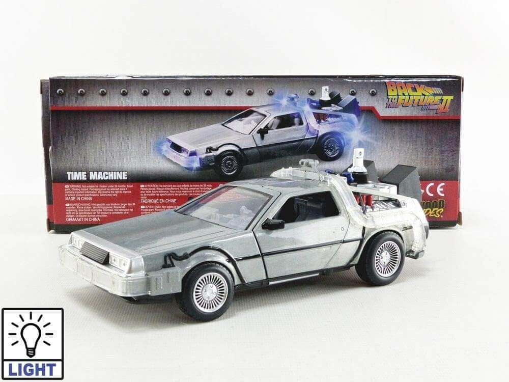 Buy Jada Back to the Future 2 Time Machine 1:24 | Die Cast Car | Zipmar 