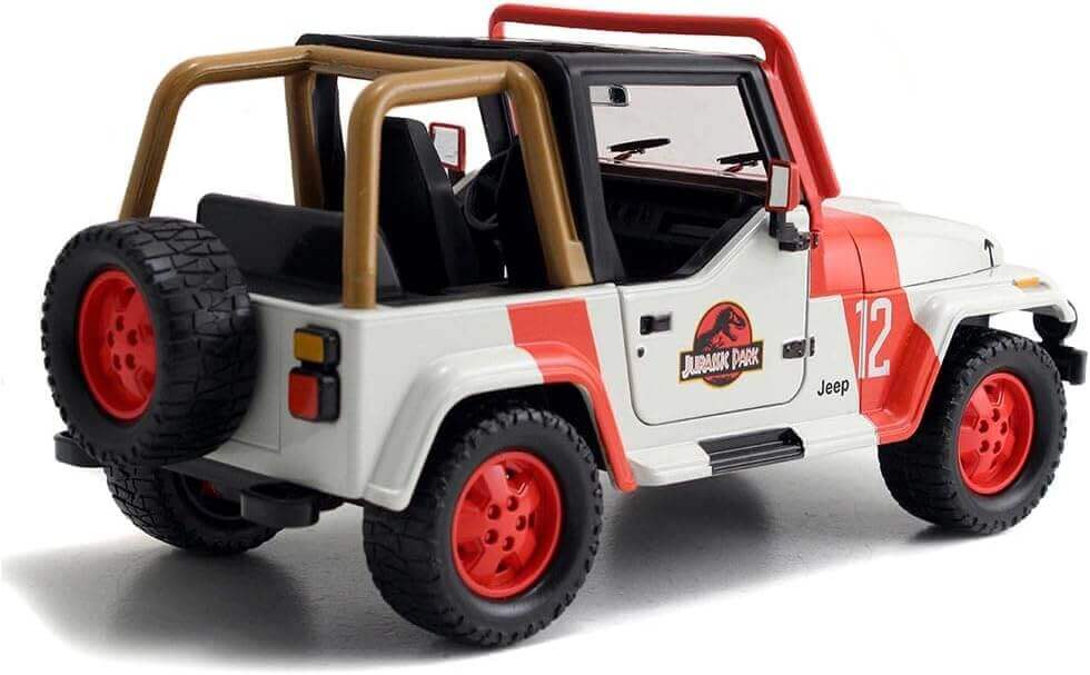 Jada 1992 Jeep Wrangler Jurassic | Die Car | Online in US | Zipmar Toy Cars for Kids