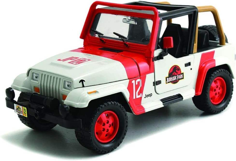 Jada 1992 Jeep Wrangler Jurassic | Die Car | Online in US | Zipmar Toy Cars for Kids