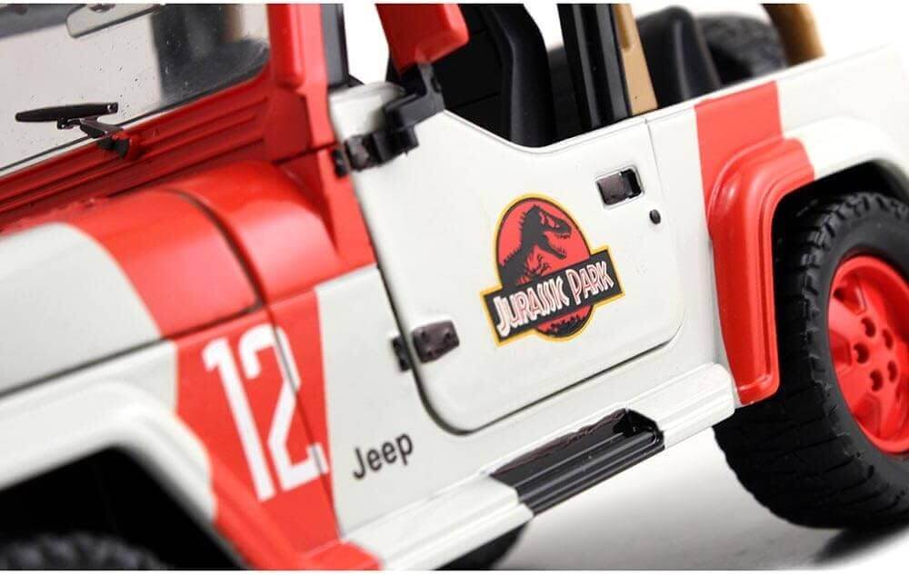 Jada 1992 Jeep Wrangler Jurassic | Die Car | Online in US | Zipmar Toy Cars for Kids