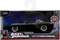 Thumbnail for Jada Letty’s Plymouth Barracuda 1:32 Die-Cast | Fast & Furious Car | Zipmar
