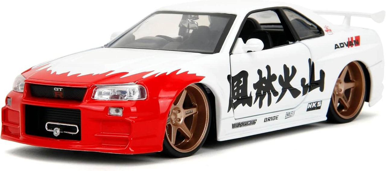 Buy Jada Street Fighter Nissan Skyline GTR 1:24 | Die Cast Collectible | Zipmar 