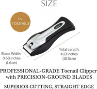 Thumbnail for KAI Japanese Nail Clippers with Side File | Stainless Steel Large | Zipmar