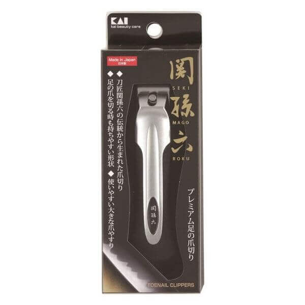 Kai Seki Magoroku Type101L Nail Clippers | Heavy Duty | Straight Blade | Zipmar