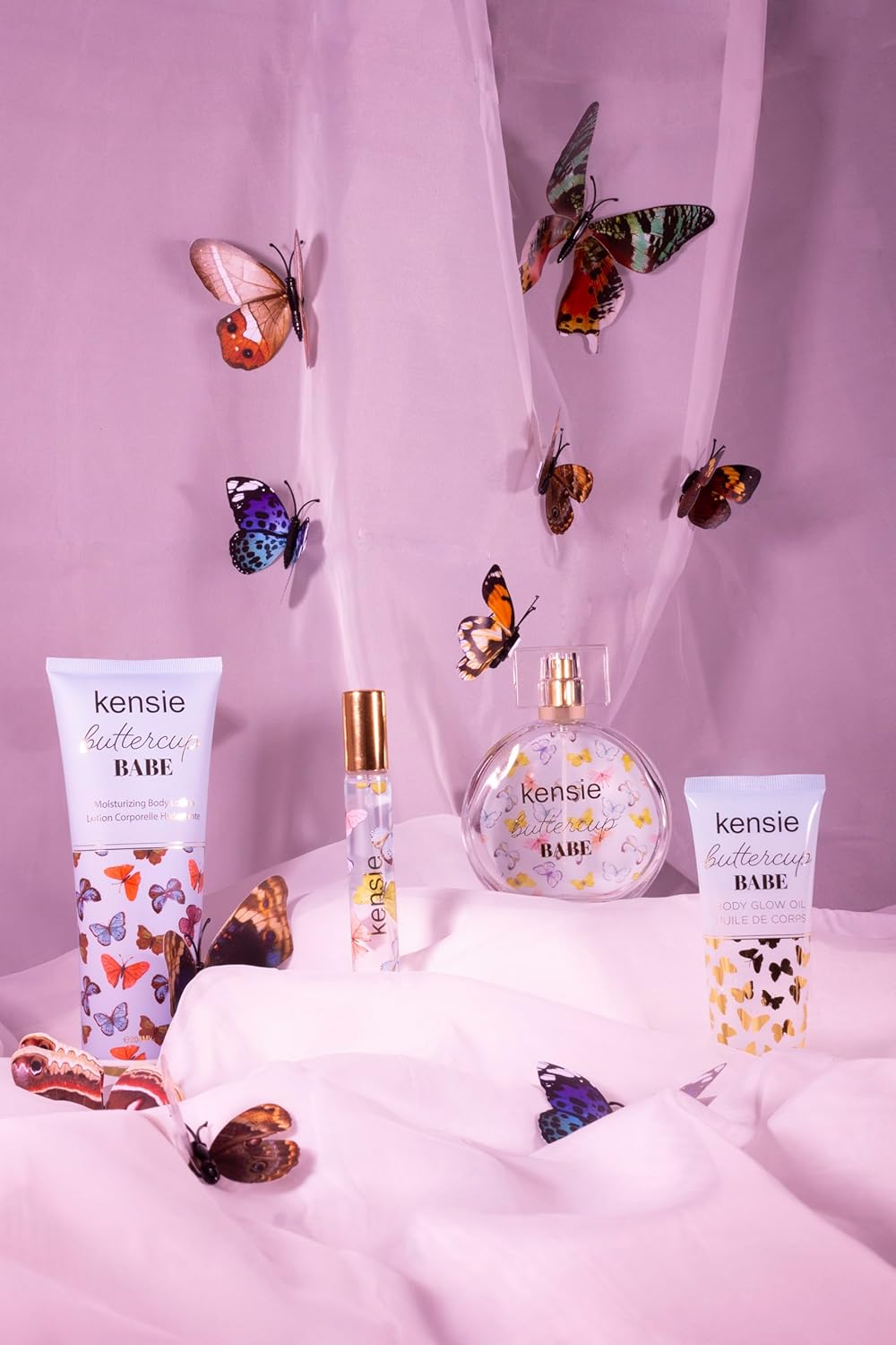 Kenzie Buttercup Babe Gift Set | 3.4 oz Floral Woody Scent | Zipmar