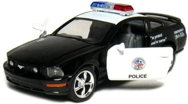 Shop Kinsmart Ford Mustang GT Police Car 1:38 | Toy Cars Vehicle | Zipmar
