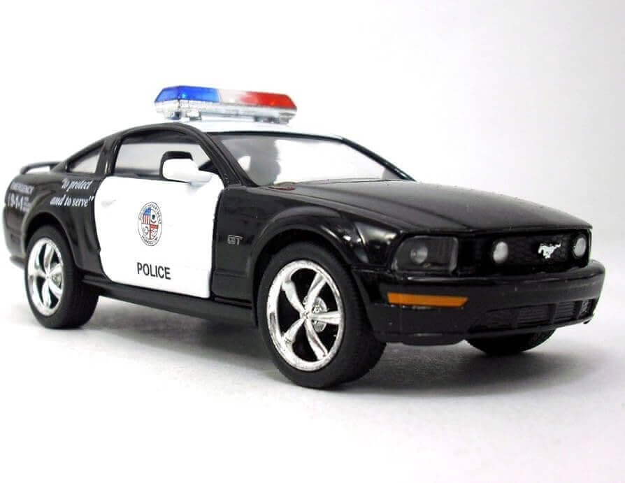 Shop Kinsmart Ford Mustang GT Police Car 1:38 | Toy Cars Vehicle | Zipmar