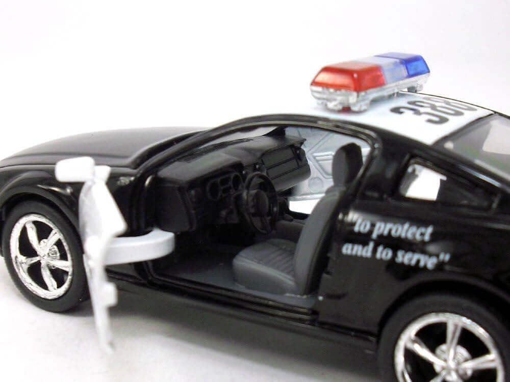 Shop Kinsmart Ford Mustang GT Police Car 1:38 | Toy Cars Vehicle | Zipmar