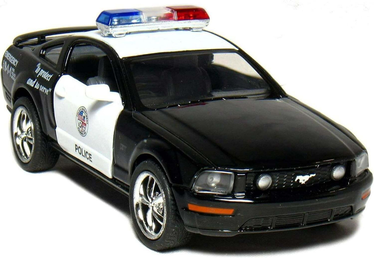 Shop Kinsmart Ford Mustang GT Police Car 1:38 | Toy Cars Vehicle | Zipmar